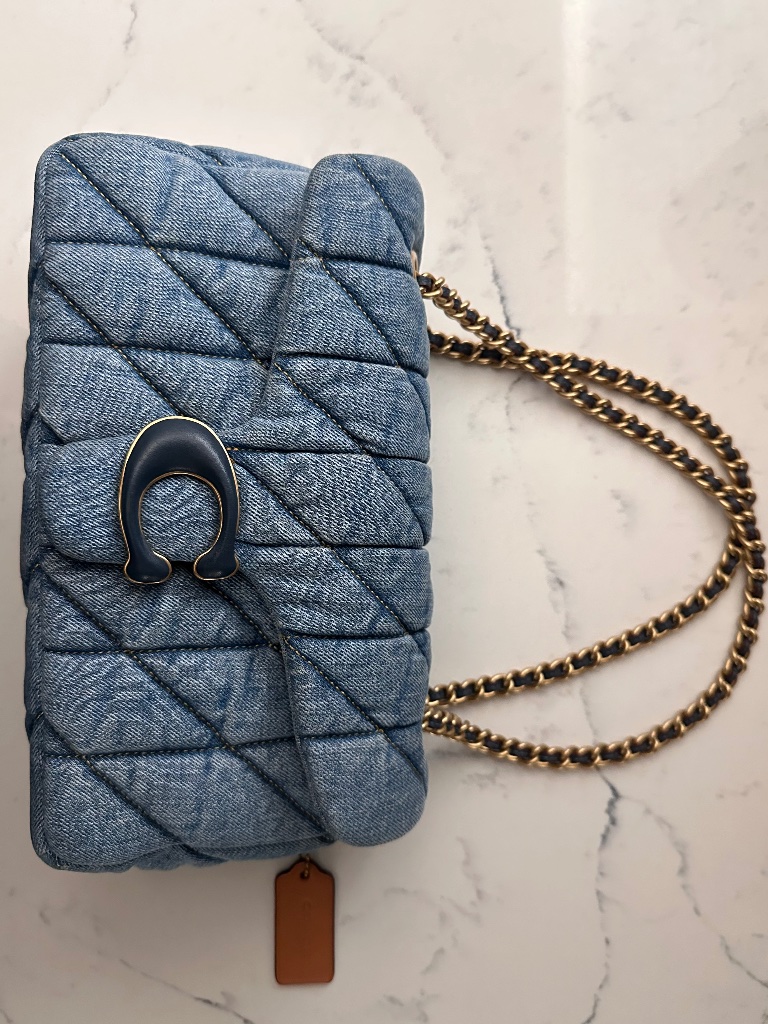 Coach Tabby 26 Quilted Denim